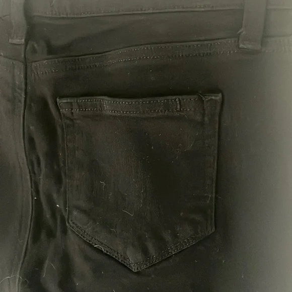 Paige Size 26 Verdugo Crop Black Skinny Jeans - Picture 5 of 11